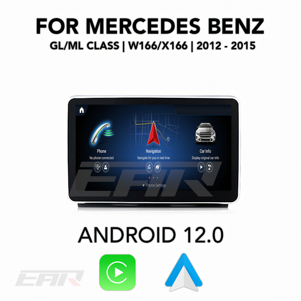 Mercedes Benz GL/ML Class Android 12.0 (W166/X166) Multimedia