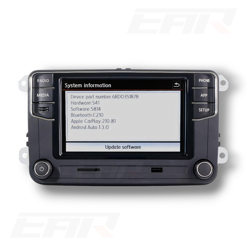 Volkswagen 6.5" Touchscreen + Carplay/Android Auto | 2003 - 2013 - Euro Active Retrofits