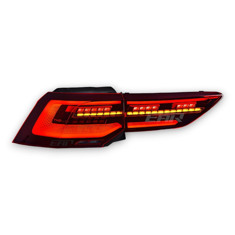 EuroLuxe Volkswagen Golf MK8 GTS Style Sequential LED Tail Lights (Plug & Play)