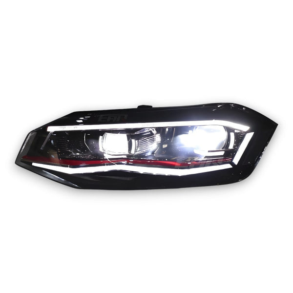 EuroLuxe Volkswagen Polo Sequential Xenon Angel LED Headlights (2011 - 2021)
