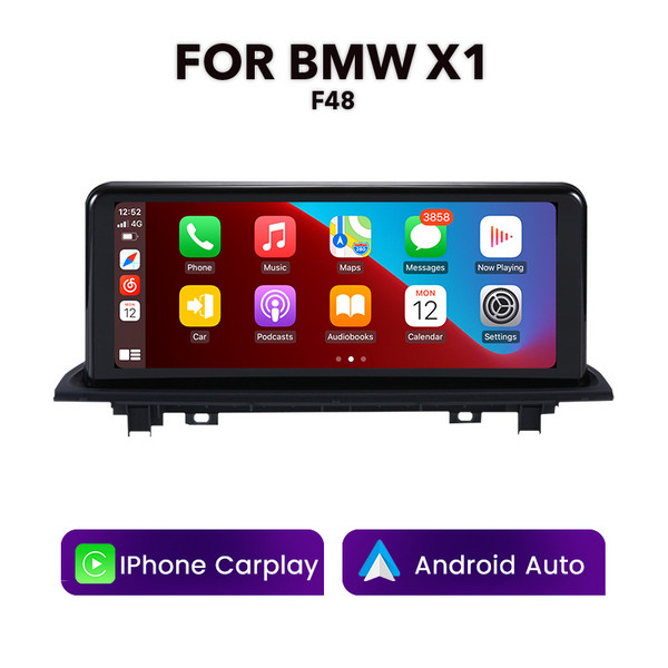 BMW F-Series X1 F48 2015 - 2017 10.25" Multimedia Touchscreen Display + Built-in Wireless Carplay & Android Auto (LHD | RHD) - Euro Active Retrofits